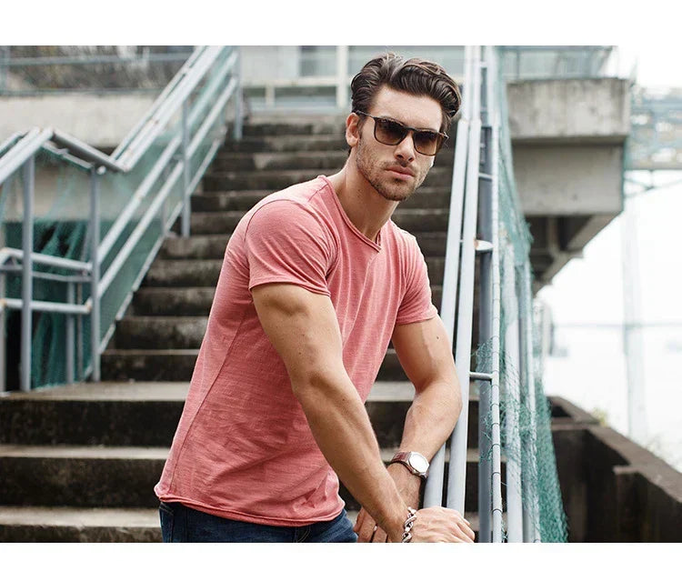 Herren Lässiges T-Shirt – Bequem & Casual