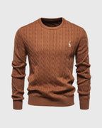 Geflochtener Strickpullover für Männer - Lioren