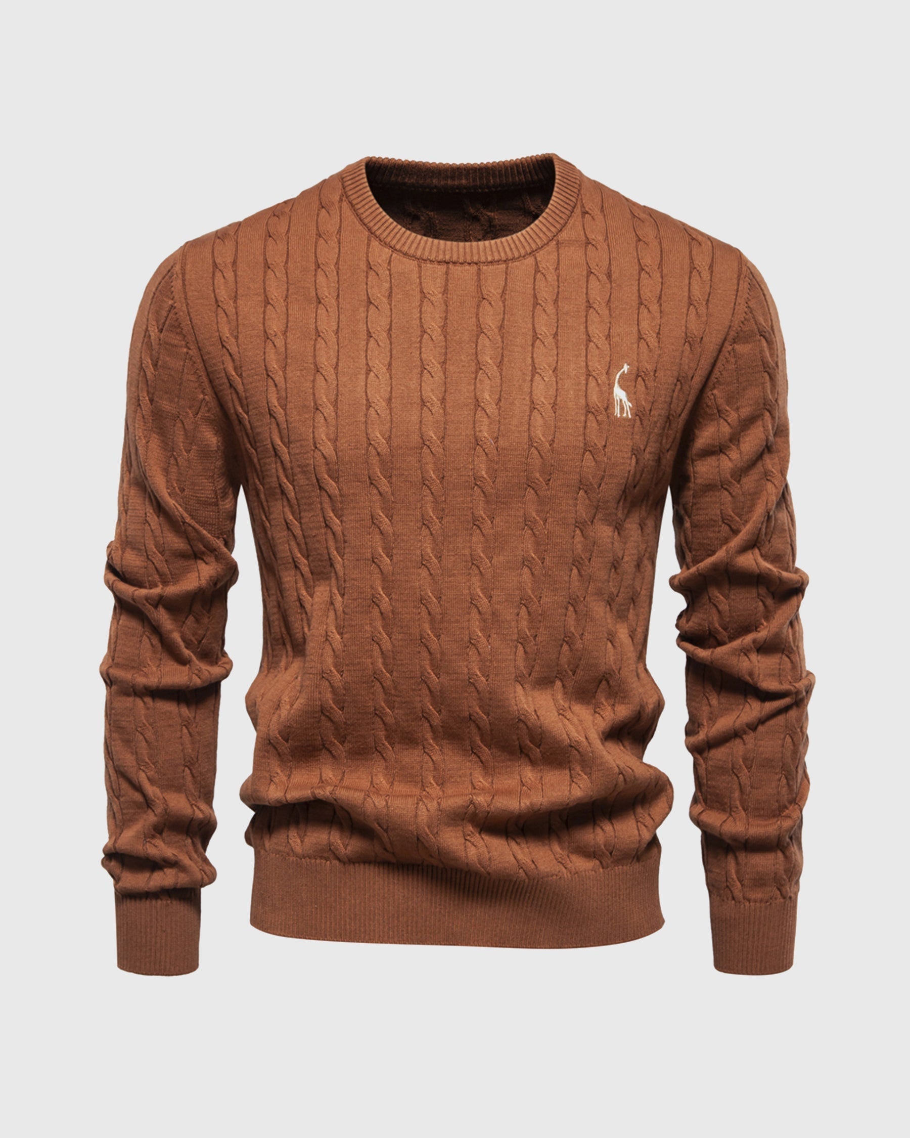 Geflochtener Strickpullover für Männer - Lioren