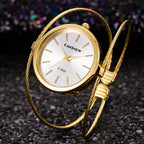Cansnow Verschlungene Armspange Uhr