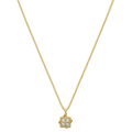Rotating Flower Kette 18K Vergoldet