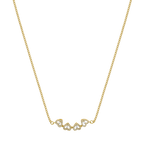 Lucky Shiny Heart Kette 18K Vergoldet