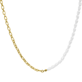 Elegant Pearl Kette 14K Vergoldet