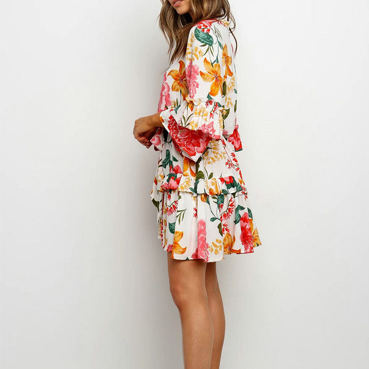Danisa - Kleid mit Blumenmuster