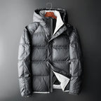 Steppjacke mit Kapuze und Kontrastfutter - Mark