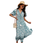 LILI - GEBLÜMTES KLEID