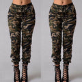 Serafina Hosen - Bequeme Damen Hose mit Camouflage-Muster – lässig und modebewusst