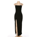 Diana - Geschlitztes langes Kleid
