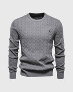 Geflochtener Strickpullover für Männer - Lioren