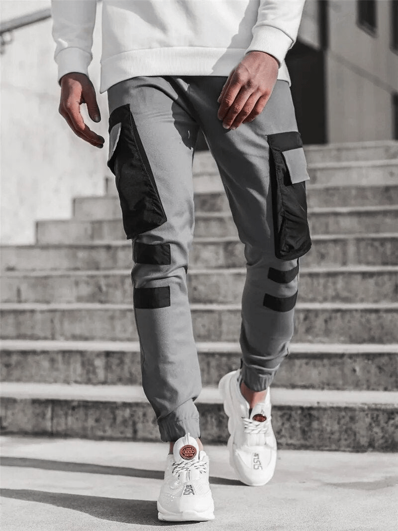 Herren-Joggerhose mit Cargotaschen - Raiden