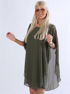 Marena - Tunikakleid mit Chiffonlagen