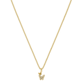 Mini Butterfly Kette 14K Vergoldet