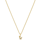 Mini Butterfly Kette 14K Vergoldet