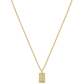 Glamorous Grid Kette 14K Vergoldet