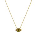 Nazar Eye View Kette 14K Vergoldet