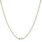 Prestige Tennis Kette 18K Vergoldet