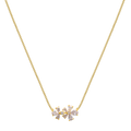 Flower Kette 14K Vergoldet