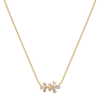 Flower Kette 14K Vergoldet