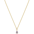 Lotus Drop Kette 14K Vergoldet