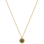 Crystal Nazar Kette 14K Vergoldet