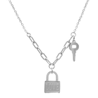 Love Lock Kette 14K Vergoldet