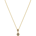 Posh Crystal 2.0 Kette 14K Vergoldet