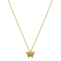 Butterfly Kette 14K Vergoldet