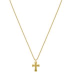 Cross Kette 14K Vergoldet