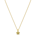 Cluster Flower Kette 18K Vergoldet