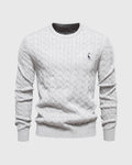Geflochtener Strickpullover für Männer - Lioren