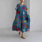 Katarina – Boho-Blumenkleid für einen stilvollen Auftritt
