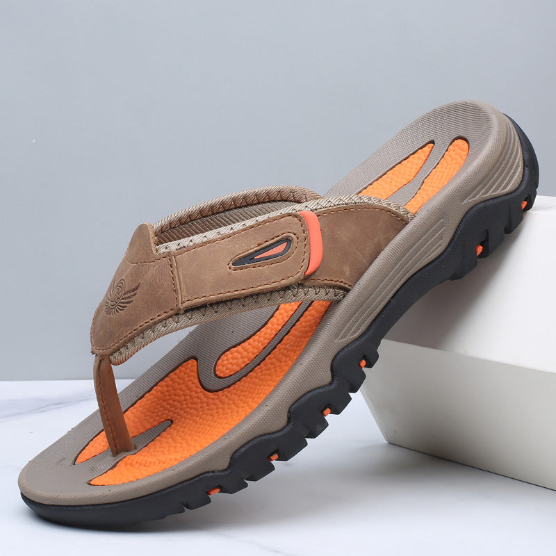 Sportliche Herren-Flip-Flops mit rutschfester Sohle - Ravion