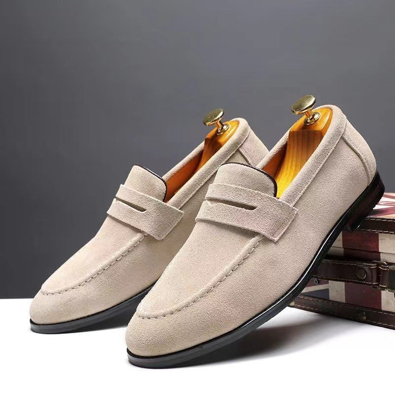Klassische Herren Loafers aus weichem Wildleder - Josh