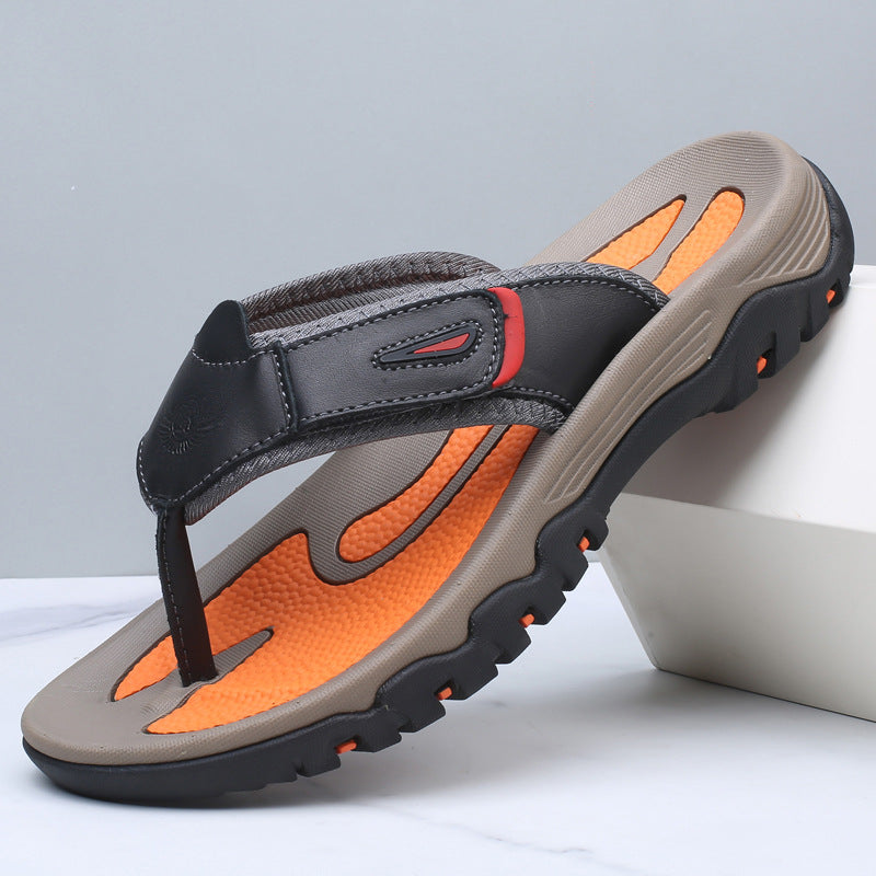 Sportliche Herren-Flip-Flops mit rutschfester Sohle - Ravion