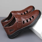 Herrensandalen mit Klettverschluss und belüftetem Design - Bruno