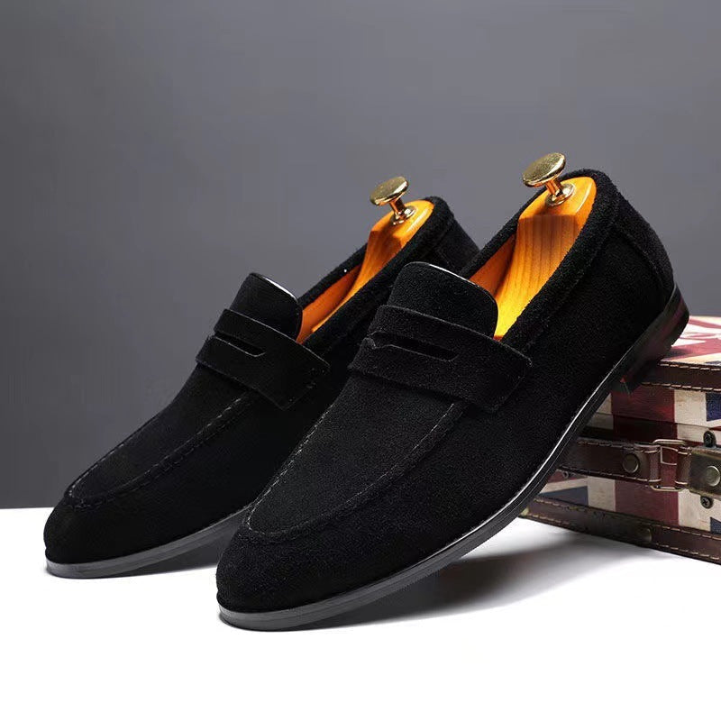 Klassische Herren Loafers aus weichem Wildleder - Josh