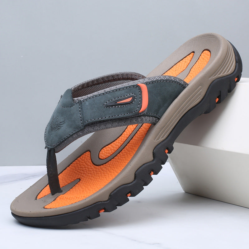 Sportliche Herren-Flip-Flops mit rutschfester Sohle - Ravion