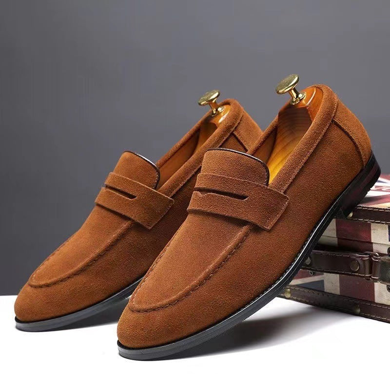 Klassische Herren Loafers aus weichem Wildleder - Josh