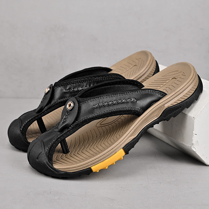 Herren-Flip-Flop-Sandalen mit verstärkter Traktionssohle - Zorven