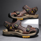 Ergonomische Herren-Outdoor-Sandalen mit verstellbarem Halt - Pierre
