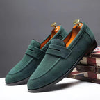 Klassische Herren Loafers aus weichem Wildleder - Josh