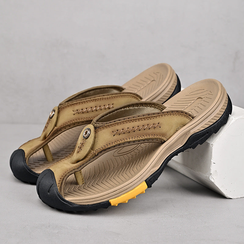 Herren-Flip-Flop-Sandalen mit verstärkter Traktionssohle - Zorven