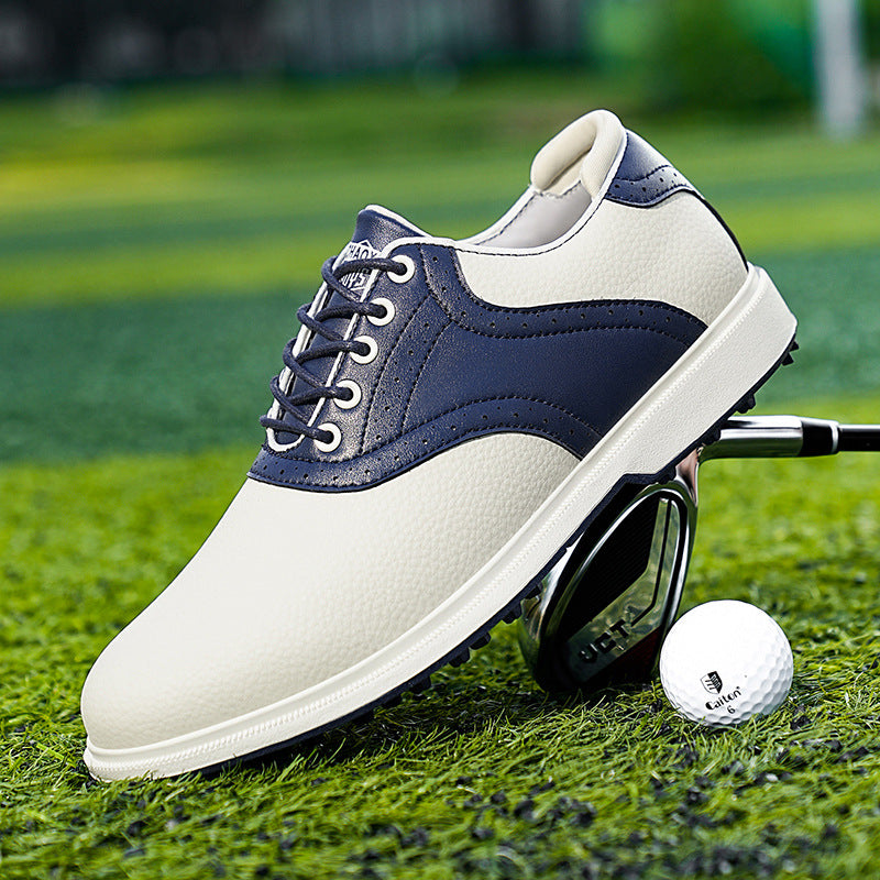 Herren-Golfschuhe aus weichem Leder mit gepolsterter Passform - Riccardo