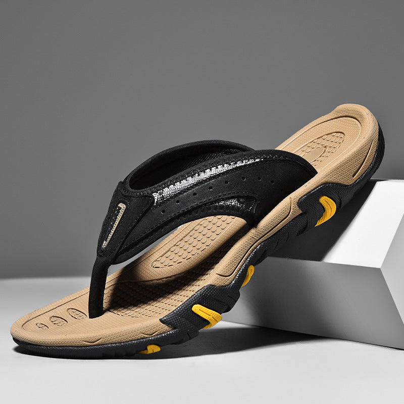 Sportliche Herren-Flip-Flops mit fester Sohle - Tavrek
