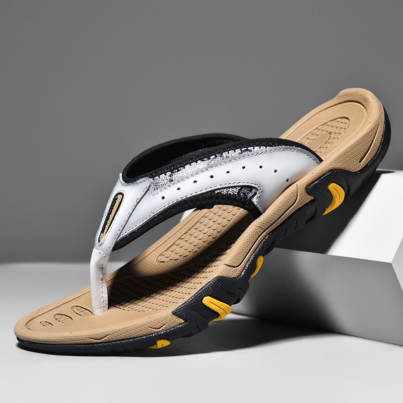 Sportliche Herren-Flip-Flops mit fester Sohle - Tavrek