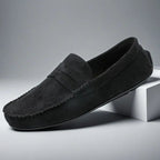 Herren-Slipper aus Wildleder mit klassischem Penny-Design - Winslow