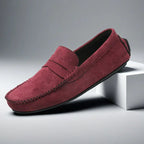 Herren-Slipper aus Wildleder mit klassischem Penny-Design - Winslow