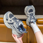 Damen-Turnschuhe mit breiter Sohle im Retro-Stil - Jane