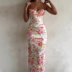 Cottie - Bedrucktes Ausgestelltes Midikleid