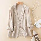 Leichter Leinenblazer - Amelie